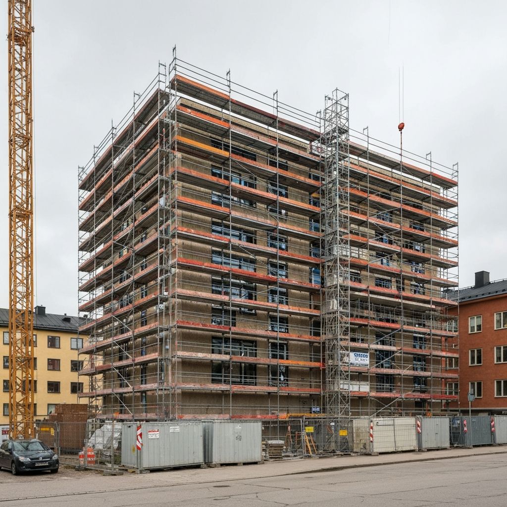 Balkongrenövering, Majorna